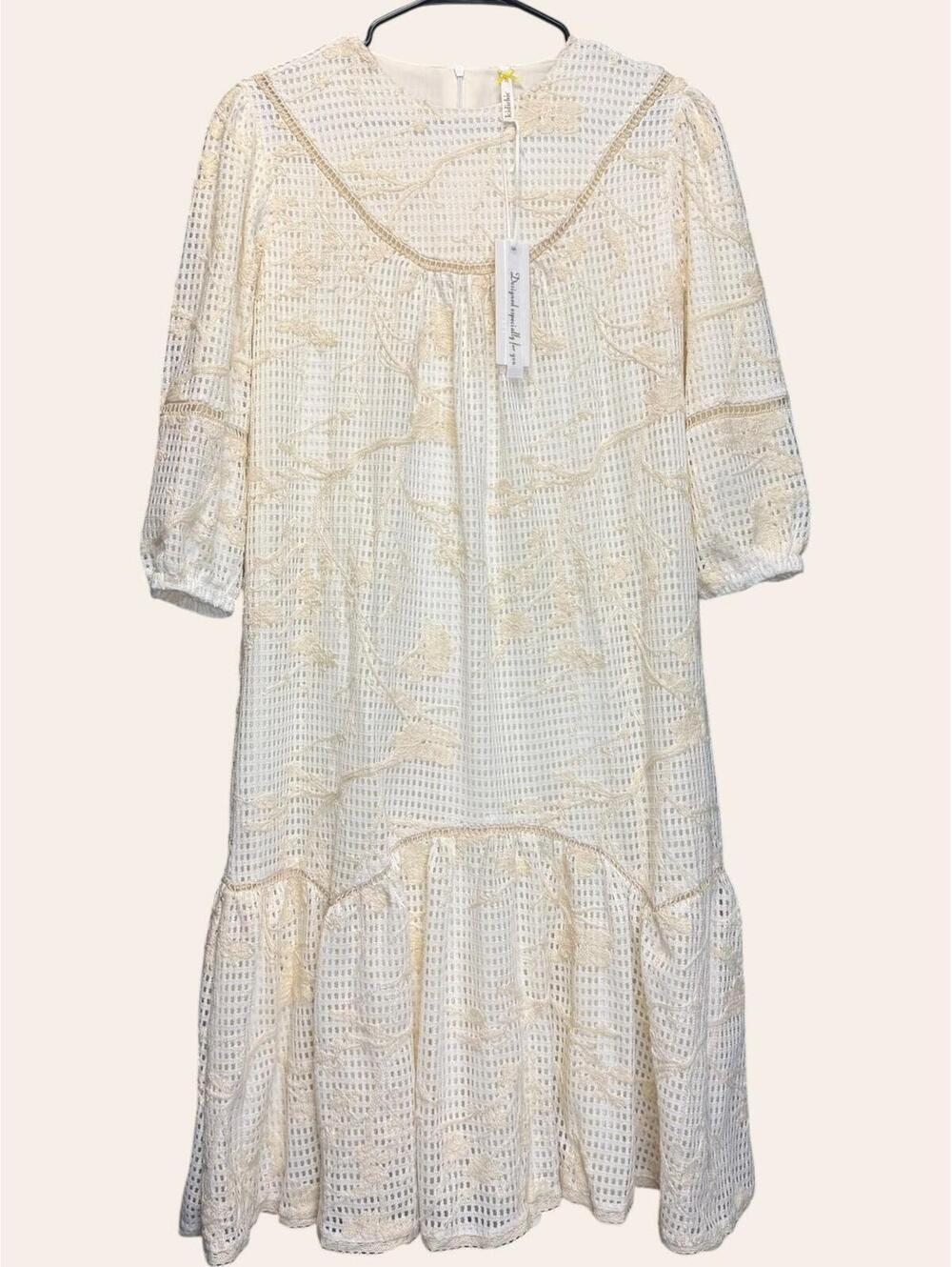 Kidichic White Knit Dress